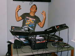 Happy DJ at WUS